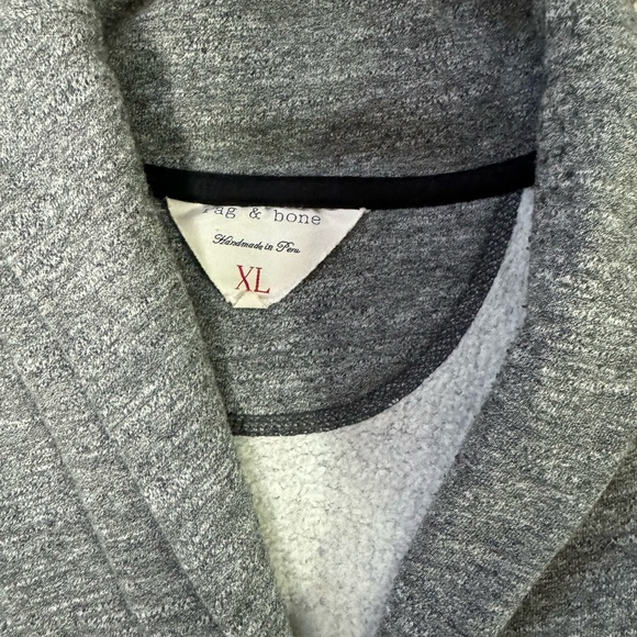 Beautiful men’s handmade cardigan by Rag and Bone in grey, great shape. - Picture 4 of 6